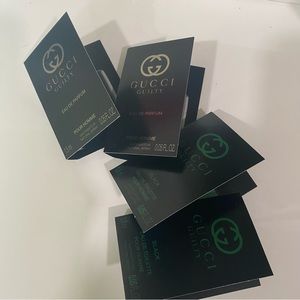 GUCCI GUILTY Pour Homme Men's Cologne Toilette Mini Spray SAMPLES